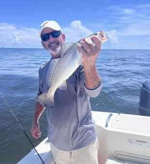 The thrill of Trout In St. Bernard’s waters.